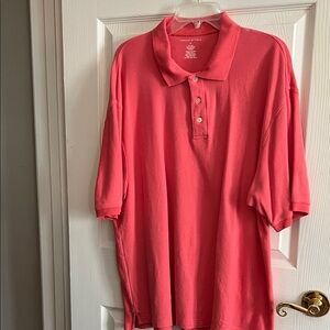 Preswick & Moore Coral Polo Shirt